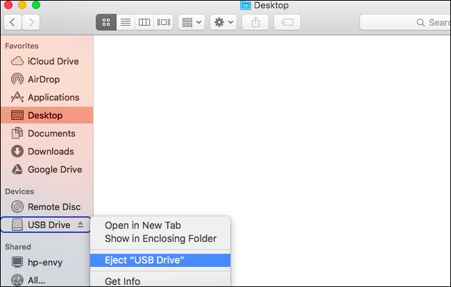formatting a usb drive for mac